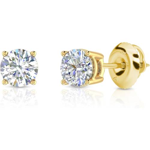 Solitaire Lab Grown Diamond Stud