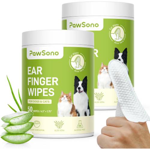 Finger Wipes for Dogs & Cats